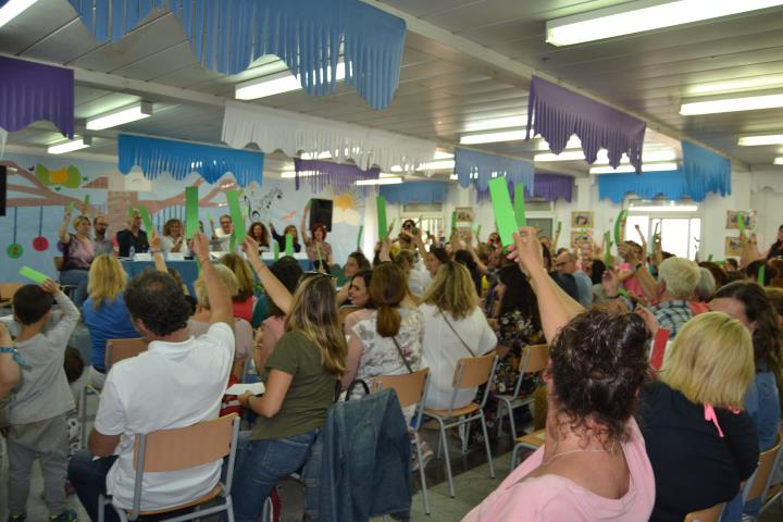 L’Escola Agnès de Sitges, primer centre educatiu del Garraf que s’adhereix al projecte Comunitat d’Aprenentatge. Ajuntament de Sitges