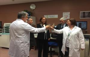 L'hospital de l'Alt Penedès inaugura un nou ecògraf d'alta gamma donat per la Fundació Família Torres. CSAP