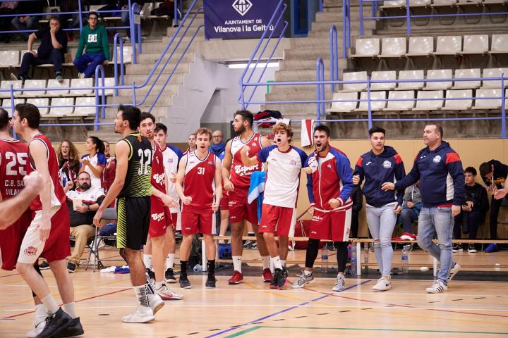 L’InterSport Olaria CB Samà Vilanova-SMA - Bàsquet Molins. Dani Ximenes