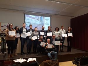 Lliurats els diplomes de la 5a edició del curs de Sommeliers de l’Escola d’Enoturisme de Catalunya. Ajuntament de Vilafranca