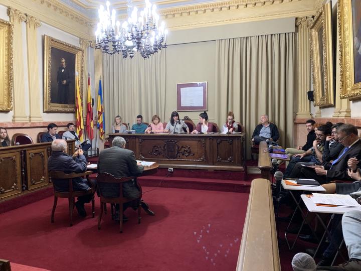 Llum verda definitiva a les ordenances fiscals i taxes del 2020 de Vilanova. Ajuntament de Vilanova