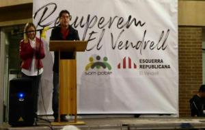 Marc Robert i Eva Mata encapçalen la candidatura de conjunta Som Poble i ERC al Vendrell