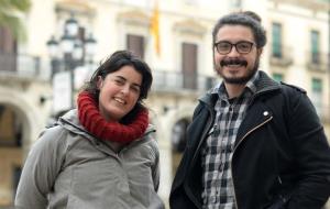 Marta Jofra i Enric Garriga encapçalen la candidatura de la CUP a Vilanova i la Geltrú. Carles Castro