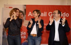Més de 400 persones han acompanyat Abigail Garrido en l’acte de presentació com a candidata socialista a l'alcaldia de Sant Pere de Ribes. PSC