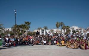 Més de 60 entitats del Garraf, a la fotografia contra el masclisme, el racisme, i el feixisme. UCFR