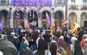 Mobilització ciutadana amb motiu de la vaga del Dia Internacional de la Dona. CCOO