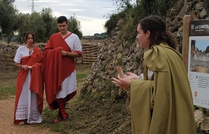 Noves rutes teatralitzades per la Via Augusta del Vendrell. Ajuntament del Vendrell