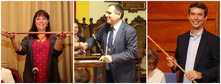 Olga Arnau (ERC) i Kenneth Martínez (PSC) s'estrenen com a alcaldes de Vilanova i El Vendrell, i Pere Regull (Junts) revalida l'alcaldia de Vilafranca