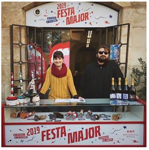 Parada dels Administradors de la Festa Major 2020 al mercat dels dissabtes. Festa Major de Vilafranca