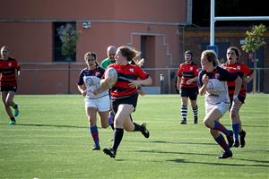 Partit del sènior femení del Fem Rugby. Eix