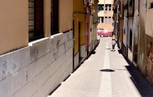 Pintades als carrers de Sant Sadurní d'Anoia