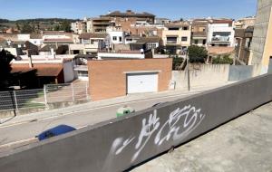 Pintades als carrers de Sant Sadurní d'Anoia