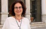 Pla curt de l'alcaldable d'ERC a Sitges, Aurora Carbonell, mirant a càmera. Imatge del 29 de maig del 2019. ACN