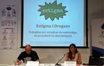 Pla general de la presentació de la campanya de la FCD contra l'estigma de les persones usuàries de drogues. ACN