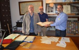 Pla obert de la donació de documents de l'activitat dels 'americanos' a l'arxiu de Sitges. Ajuntament de Sitges