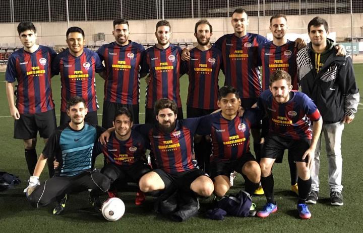 Plantilla de la Penya Barcelonista. Eix