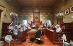 Ple municipal a Sitges. Ajuntament de Sitges