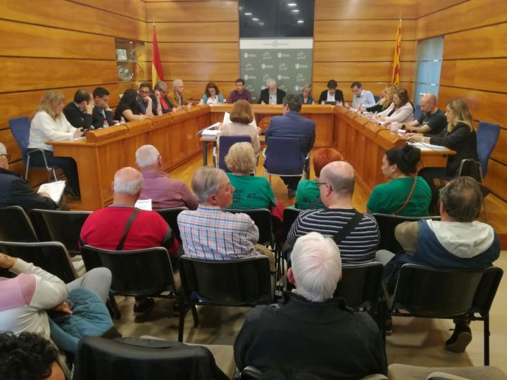 Ple municipal del Vendrell. Ajuntament del Vendrell