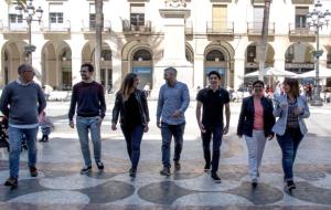 Presentació candidatura Vilanova en Comú. Eix