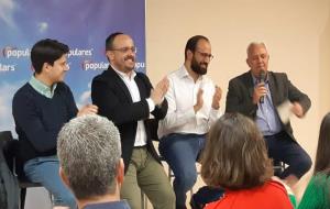 Presentació de Carlos Remacha, alcaldable del PP a Vilanova. Eix