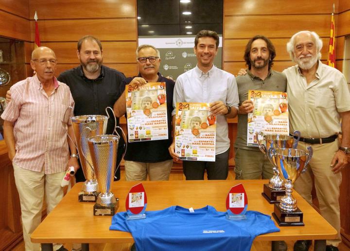 Presentació del 19è Torneig de futbol “in memoriam” Salva Ribas. Eix