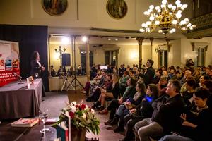 Presentació dels llibres de Mónica Ventura al Foment Vilanoví. Eix