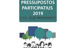 Pressupostos participatius 2019. Eix