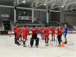 Primer entrenament del CE Vendrell. Eix