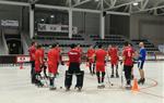 Primer entrenament del CE Vendrell. Eix