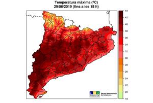 Protecció Civil rebaixa a alerta el Pla Infocat i aixeca la prohibició de sega. Meteocat