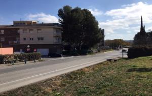 Regull anuncia les obres d’un nou pas de vianants a la cruïlla de l’avinguda de Vilanova. Ajuntament de Vilafranca