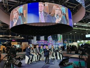 Rosa Huguet, a la Cimera del Clima de Madrid