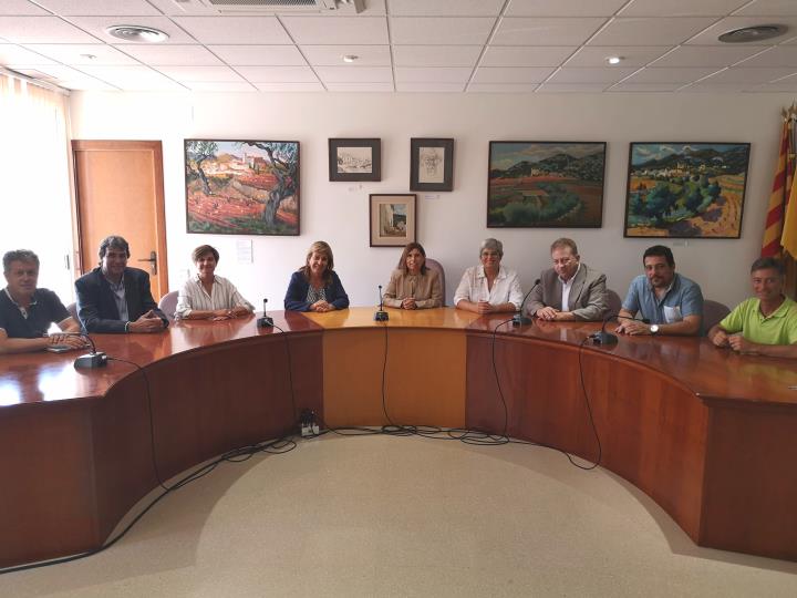 Rosa Huguet seguirà com a presidenta de NODE Garraf. Node Garraf