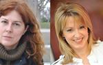 Sílvia Cóppulo i Magda Bandera, protagonistes del Sopar de Dones d'Empresa. EIX
