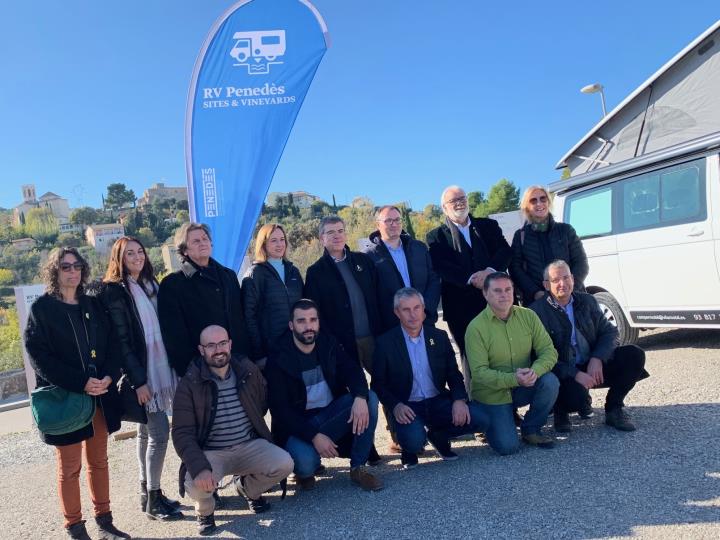 S'inaugura la Xarxa d'àrees d'autocaravanes del Penedès. Consorci de promoció