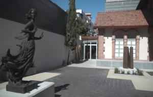 S’instal·la una escultura de Fenosa al Museu d’Art de Cerdanyola . Ajuntament del Vendrell