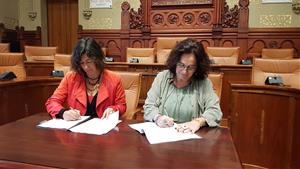 Sitges formalitza amb la Generalitat l’acord per al desenvolupament del servei d’atenció al col·lectiu LGTBI . Ajuntament de Sitges