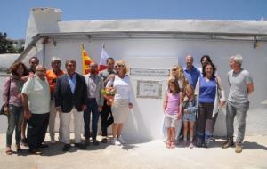 Sitges homenatja a Johan Cruyff en la nova Avinguda de les estrelles del futbol. Ajuntament de Sitges