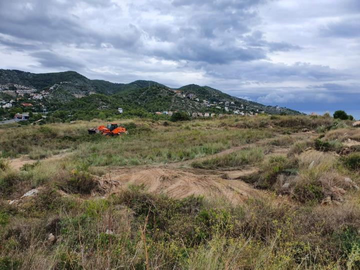 Sitges inicia les obres de construcció del nou camp esportiu. Ajuntament de Sitges