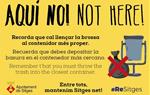 Sitges reforça el dispositiu de neteja durant la temporada alta d’estiu. EIX
