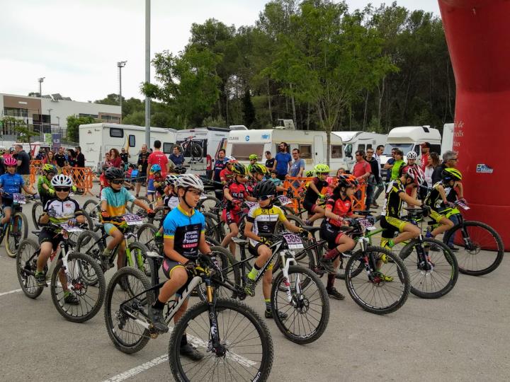 Sortida de la BTT Cuabarrada Kids. Eix