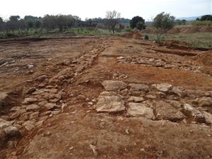 Surten a la llum els primers elements del gran poblat íber de Sant Miquel a Banyeres del Penedès