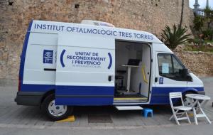 Torna la campanya de prevenció del glaucoma i la degeneració macular a Sitges. Ajuntament de Sitges