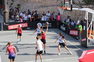 Torneig “Bàsquet 3x3 Sitges”. Eix