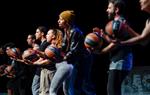 Tot un recital de pilotes amb la Big Band Basket Beat Barcelona aquest diumenge a Vilafranca. EIX