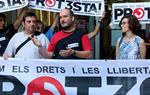 Tres investigats per tallar les vies del tren el 21-F a Sitges es neguen a declarar davant el jutge. ACN