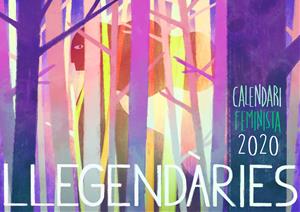 Tretze artistes feministes representen figures mitològiques en clau feminista en el calendari de La Ruda 2020. EIX