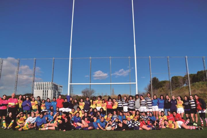 Trobada del femeni a Sant Cugat . Eix