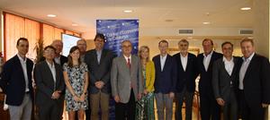 Trobada entre el Col·legi d’Economistes de Catalunya (CEC) i la Federació Empresarial del Gran Penedès (FEGP) a Vilanova i la Geltrú. EIX