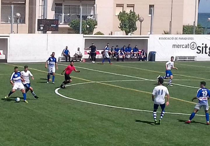 UE Sitges – CF Cubelles. Eix